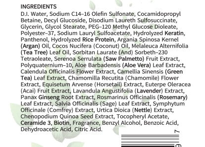 Wholesale price- 20 bottles of Saw Palmetto infused - Biotin Argan oil Botanical Shampoo and Conditioner, enriched with Ginseng, Ceramide, Rice protein and Rosemary extracts
