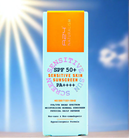 Moisturizer SPF 50+, Mineral , Made in USA, Clearance