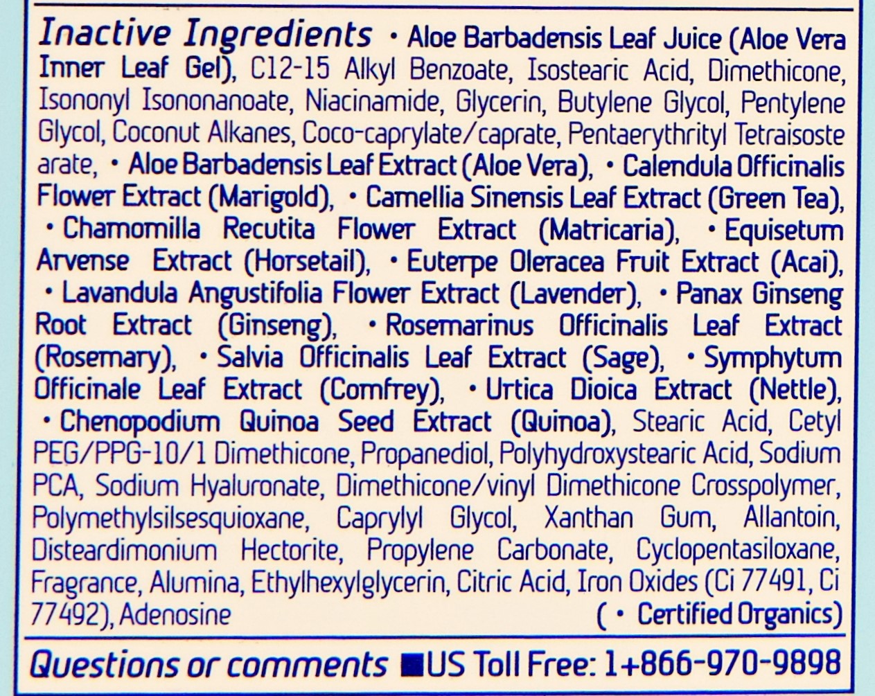 Moisturizer SPF 50+, Mineral , Made in USA, Clearance